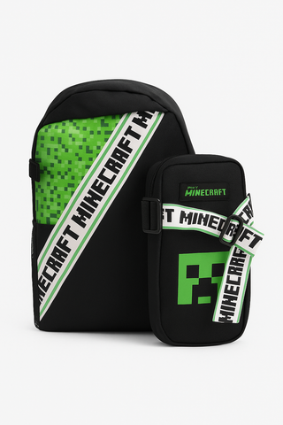 Backpack with lunch box