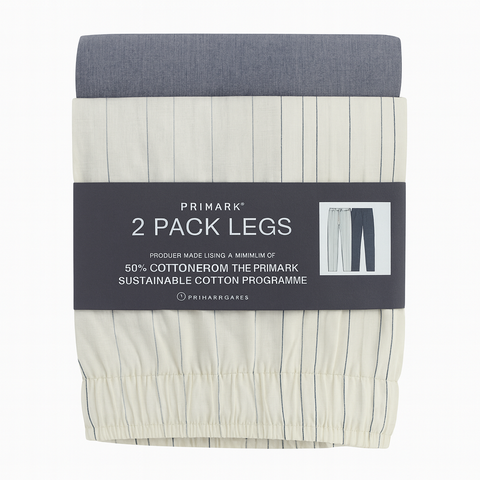 Men pj set of 2 trousers