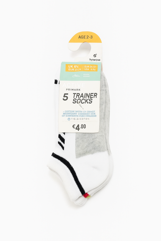 5 TRAINER SOCKS