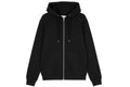 Zip up black hoodie