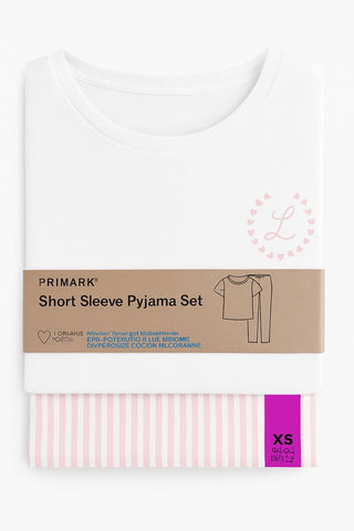 Women pj short sleeve