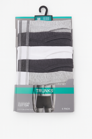 Men boxers set of 5 trunks