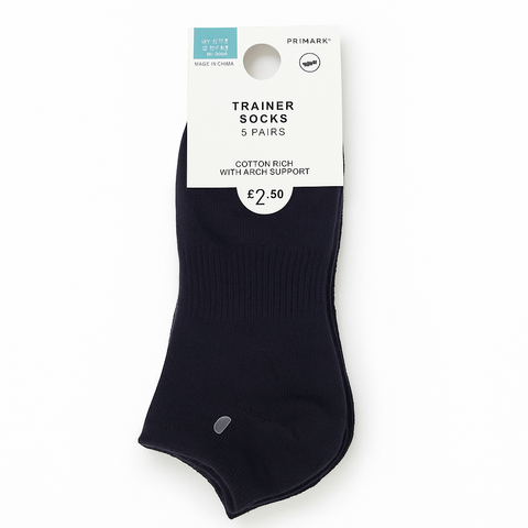 TRAINER SOCKS
5 PAIRS