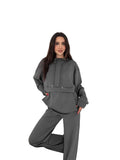 Women hoodie tracksuit