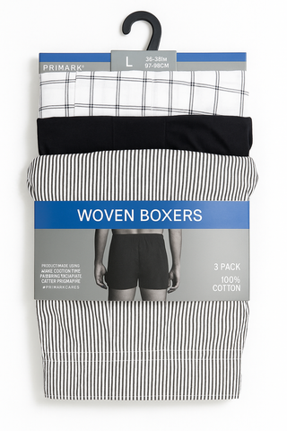 Woven boxers set of 3