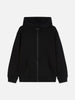 Zi-up hoodie