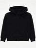 Black Zip-up Hoodie
