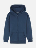 Navy Zip-Up Hoodie