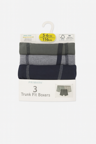 3 Trunk Fit Boxers