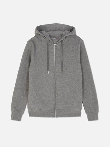 Gray Zip-up Hoodie