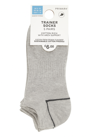 TRAINER SOCKS 5 pairs