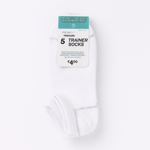 5 Trainer Socks