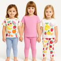 Set of 3 T-shirts with leggings