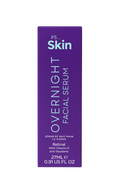 Skin
OVERNIGHT
FACIAL SERUM
Retinal
With Vitamin E