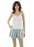 Women pj short with sleeveless