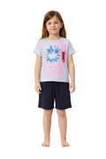 Girls set of 2 Tshirt with short