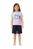Girls set of 2 Tshirt with short